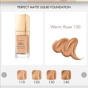 dolce and gabbana perfect matte foundation